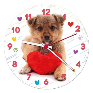 Clementoni: Puzzle Clock - Puppy (96) kinderpuzzel