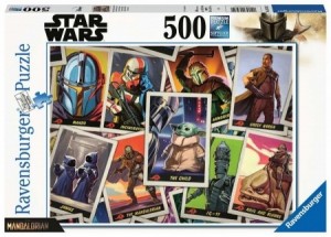Ravensburger: Disney Star Wars The Mandalorian - Op zoek naar het kind (500) legpuzzel