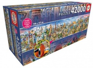 Educa: Around the World (42000) grote legpuzzel