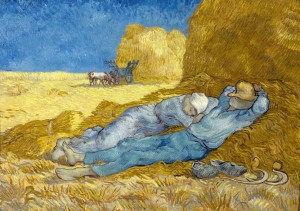Art by Bluebird: The Siesta - Vincent van Gogh (1000) kunstpuzzel