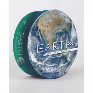 Chronicle Books: Earth - Nasa (100) ronde puzzel