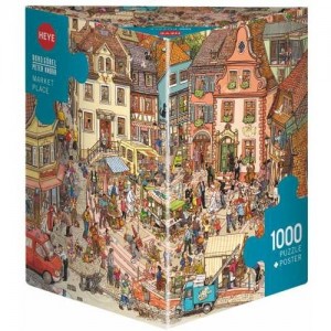 Heye: Market Place - Göbel Knorr (1000) legpuzzel