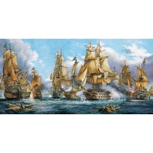 Castorland: Naval Battle (4000) panoramapuzzel