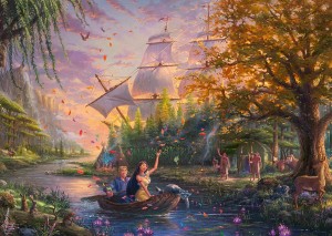 Thomas Kinkade: Disney Pocahontas (1000) disneypuzzel