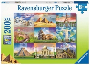 Ravensburger: Monumenten van de Wereld (200XXL) kinderpuzzel
