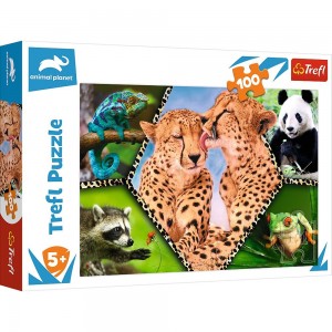 Trefl: Animal Planet (100) kinderpuzzel
