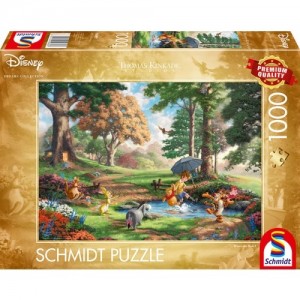 Schmidt: Thomas Kinkade - Disney Winnie the Pooh 1 (1000) disneypuzzel