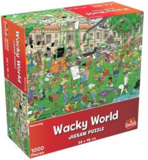 Goliath: Wacky World - University (1000) legpuzzel