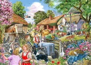 House of Puzzles: At the Farm Gate (500BIG) legpuzzel