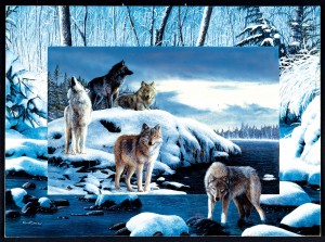 SunsOut: Ice Wolves (1000) wolvenpuzzel