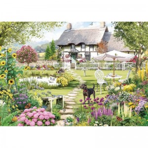 Otter House: The Thatched Cottage (1000) legpuzzel