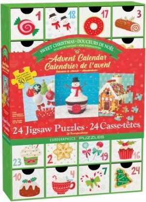 Eurographics: Advent Calendar - Sweet Christmas (24x50) kerstpuzzel