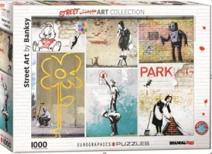 Eurographics: Banksy Collage (1000) legpuzzel