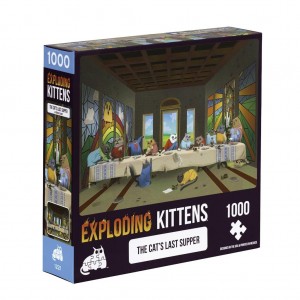 Exploding Kittens: The Cat's Last Supper (1000) kattenpuzzel