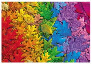 Schmidt: Colorful Leaves (1500) legpuzzel