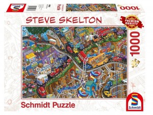 Schmidt: Steve Skelton - Alles in beweging (1000) legpuzzel