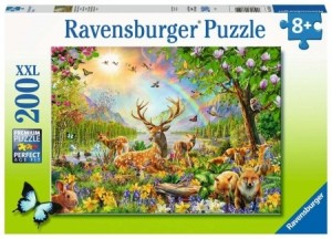 Ravensburger: Mooie Hertenfamilie (200XXL) kinderpuzzel