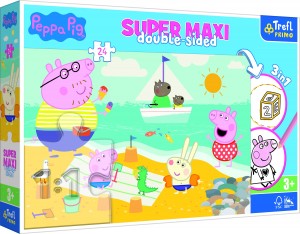 Trefl: Peppa Pig Super Maxi (24) kinderpuzzel