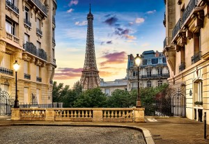 Castorland: Walk in Paris at Sunset (1000) legpuzzel