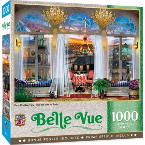 Master Pieces: Belle Vue - Paris Rooftop View (1000) legpuzzel