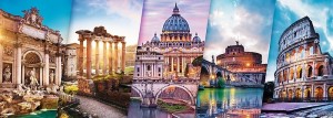 Trefl: Travelling to Italy (500) panoramapuzzel
