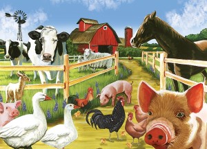 Cobble Hill: Welcome to the Farm (350) familypuzzel