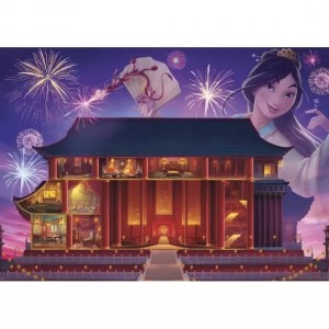 Ravensburger: Disney Castle - Mulan (1000) disneypuzzel