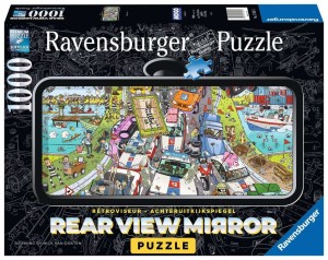 Ravensburger: Rear View Mirror - Police Case (1000) legpuzzel