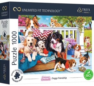 Trefl: Doggy Friendship (1000) hondenpuzzel