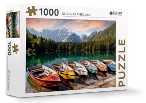 Rebo: Boats at the Lake (1000) legpuzzel