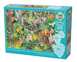 Cobble Hill: Rainforest Magic (350XL) Family puzzel