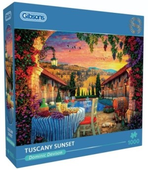 Gibsons: Tuscany Sunset (1000) legpuzzel