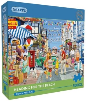 Gibsons: Heading for the Beach (500XL) legpuzzel