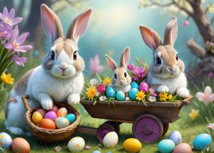 Alipson: Easter Bunnies (500) pasenpuzzel