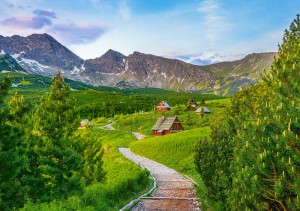 Castorland: Trail in Tatras (500) legpuzzel