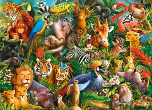 Castorland: Amazing Animals (300) kinderpuzzel