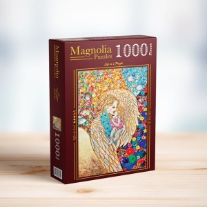 Magnolia: Angel and Child (1000) verticale puzzel