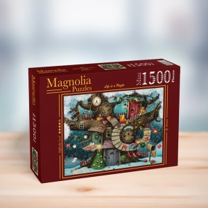 Magnolia: Christmas in the Forest (1500MINI) legpuzzel