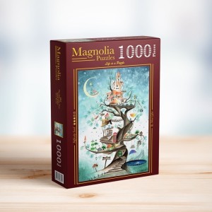 Magnolia: The Tale of a Tree (1000) verticale puzzel