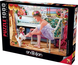 Anatolian: Ballerina and her Puppy (1000) legpuzzel