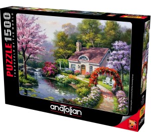 Anatolian: Spring Cottage in full Bloom (1500) legpuzzel