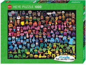 Heye: Jon Burgerman - Doodle Rainbow (1000)