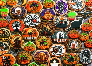 Cobble Hill: Halloween Cookies - familiepuzzel (350)