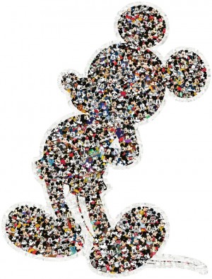 Ravensburger: Mickey Mouse Shaped puzzel (945) shaped puzzel