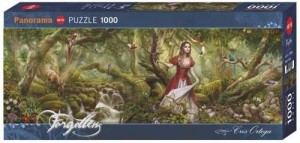 Heye: Forgotten - Forest Song (1000) panorama puzzel