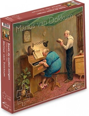 Marius van Dokkum: Zo de ouden zongen (1000) legpuzzel
