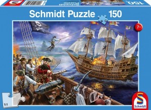 Schmidt: Avontuur met de piraten (150) kinderpuzzel