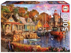 Educa: The Harbour Evening (5000) grote puzzel