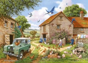 House of Puzzles: Farmer's Wife (500XL) legpuzzel
