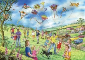 House of Puzzles: Let's Go Fly a Kite (250XL) legpuzzel